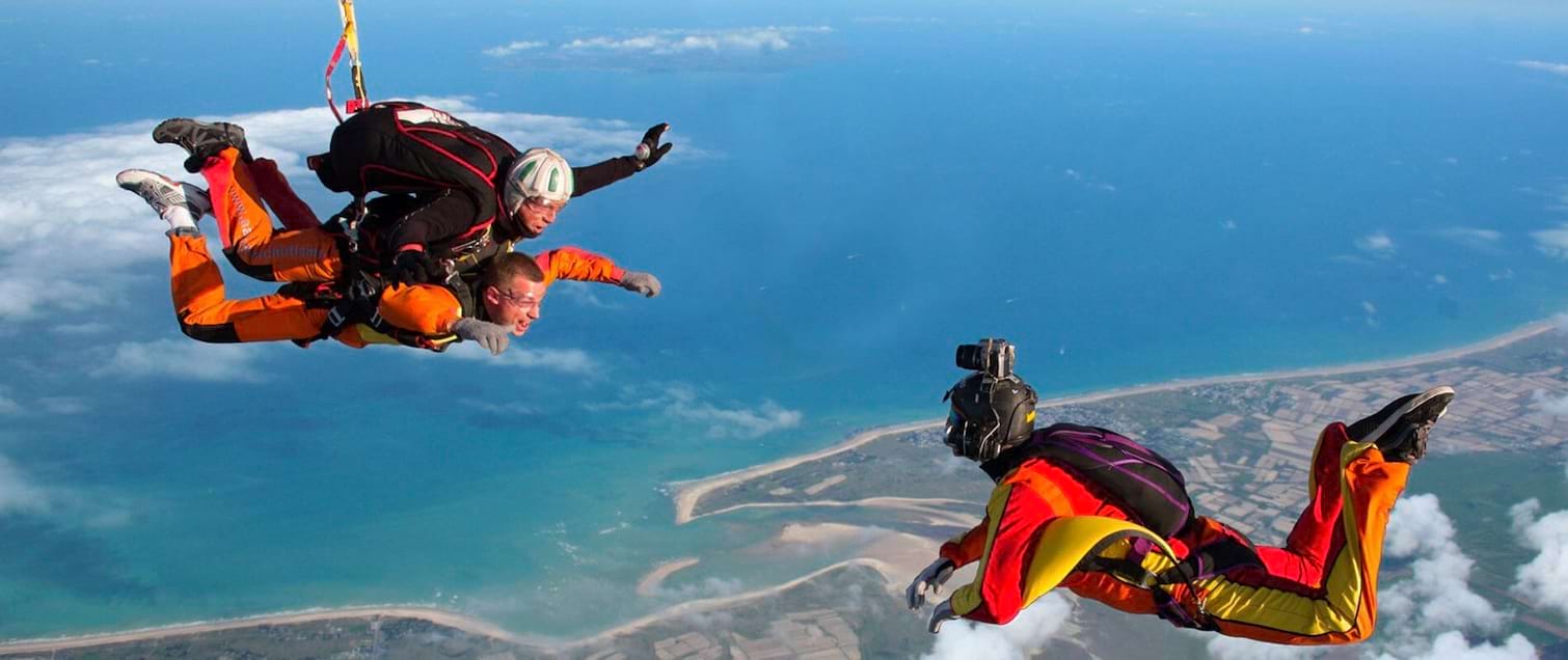 saut en parachute gironde