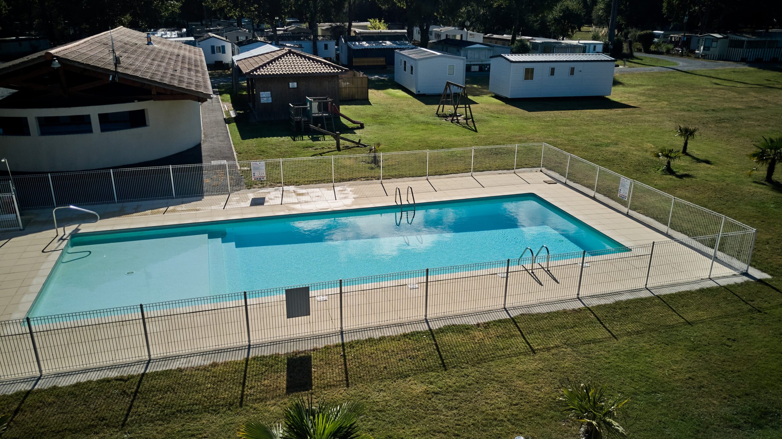 camping avec piscine dans le Médoc