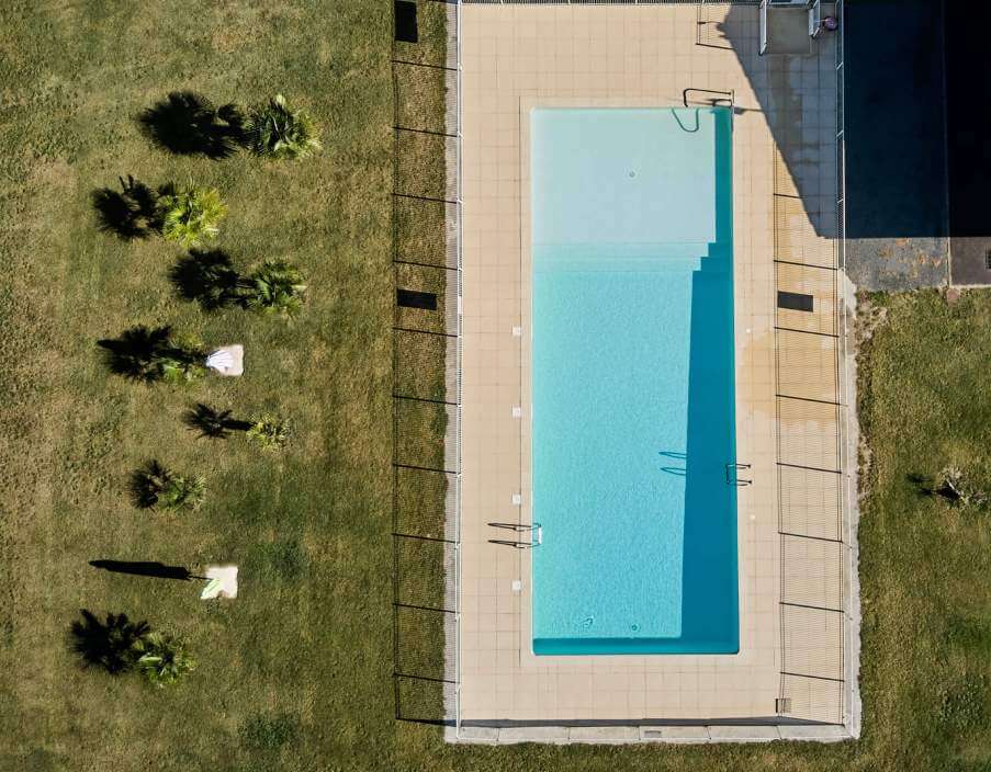 piscine camping médoc