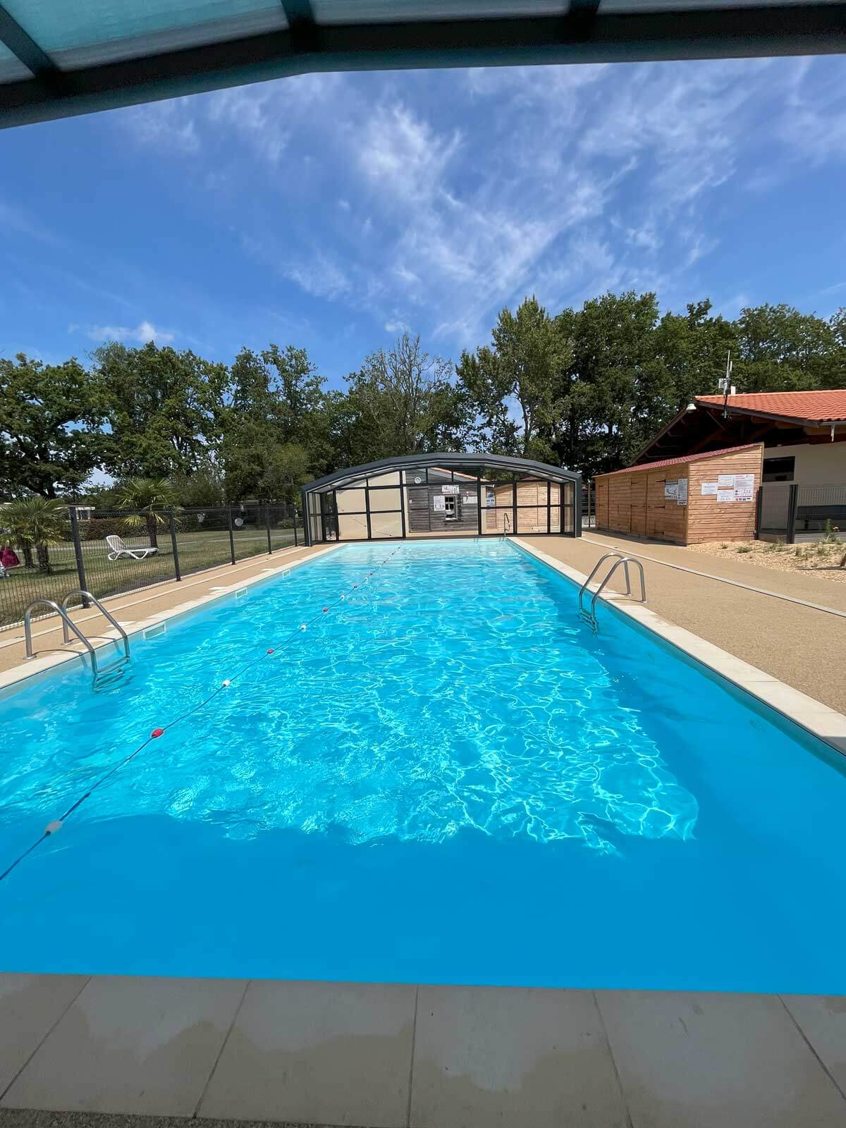 piscine camping gironde