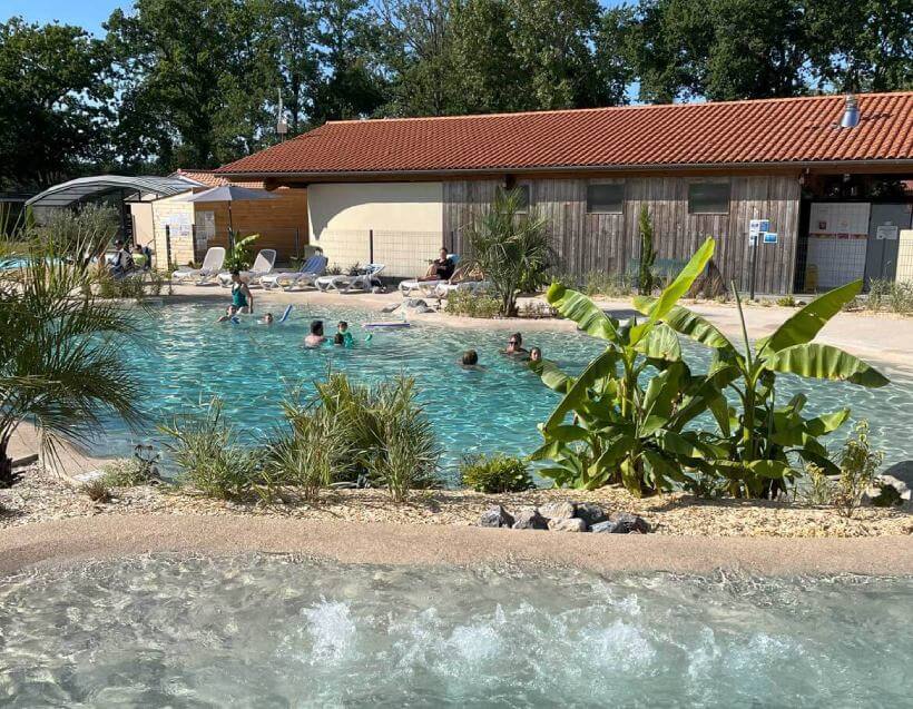 camping piscine Gironde